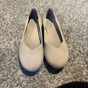Rothy’s Size 10 beige flats